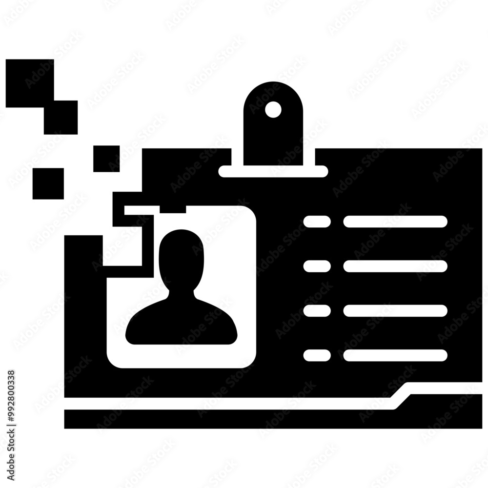 Fototapeta premium DIGITAL IDENTITY