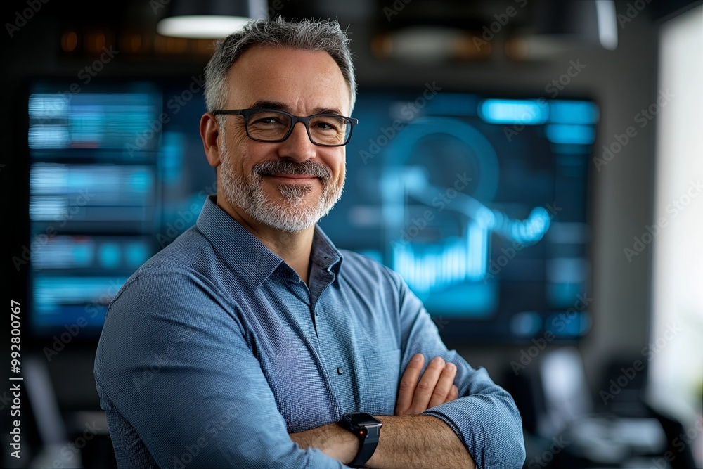 Portrait of a senior technology consultant Portrait of a senior technology consultant