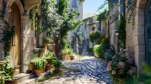 Beautiful old town of Provence