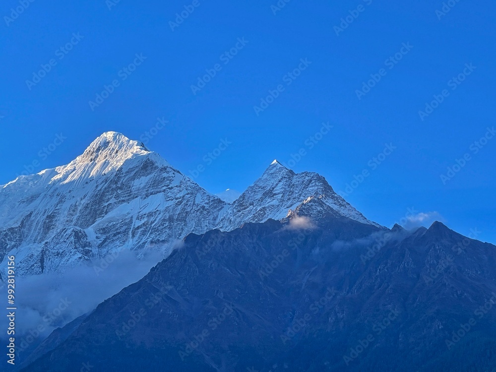 snow covered mountains snow covered mountains