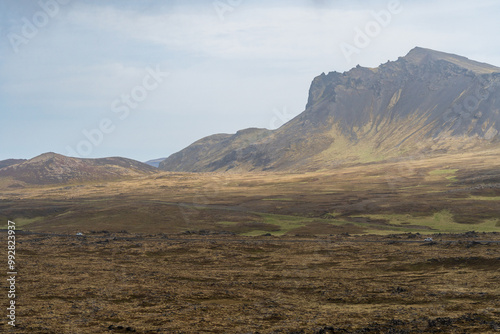 Saxhóll Crater, Volcanic Crater in Iceland