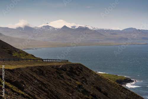 The Snæfellsjökull Glacier in Iceland photo