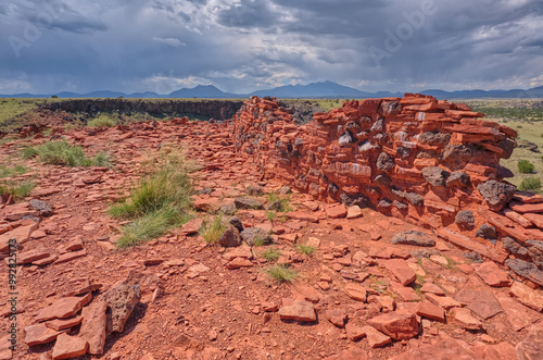 Citadel Ruins at Wupatki National Monument AZ photo