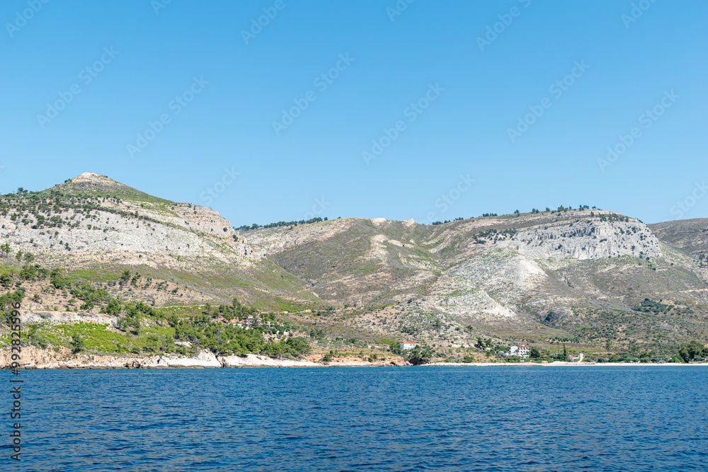 Beautiful landscape from Thassos, Greece Beautiful landscape from Thassos, Greece