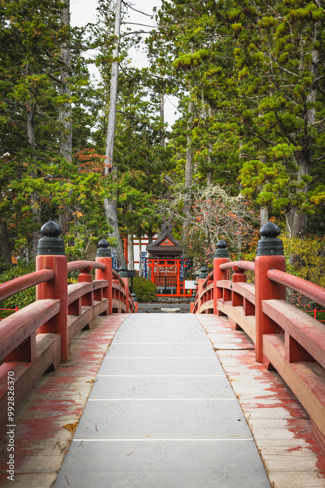 detail of bridge to temple in Koya detail of bridge to temple in Koya