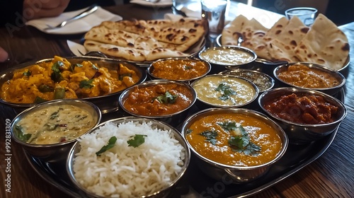  Indian food set photo