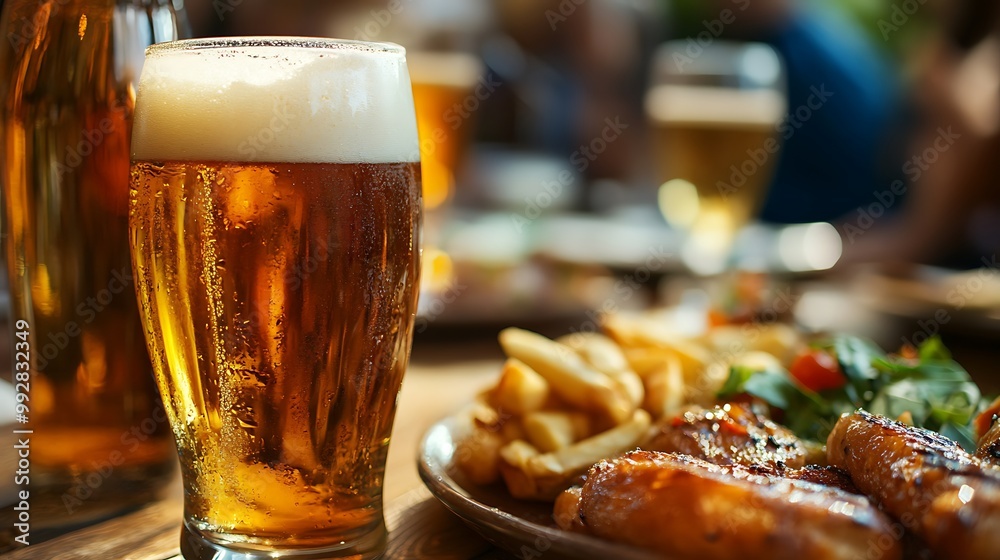 beer and roasted lamb chops with vegetables beer and roasted lamb chops with vegetables