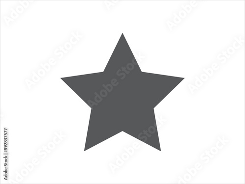 ster vector icon 