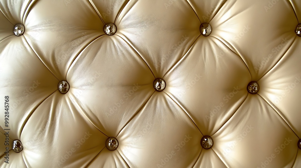 Fototapeta premium luxury gold leather upholstery