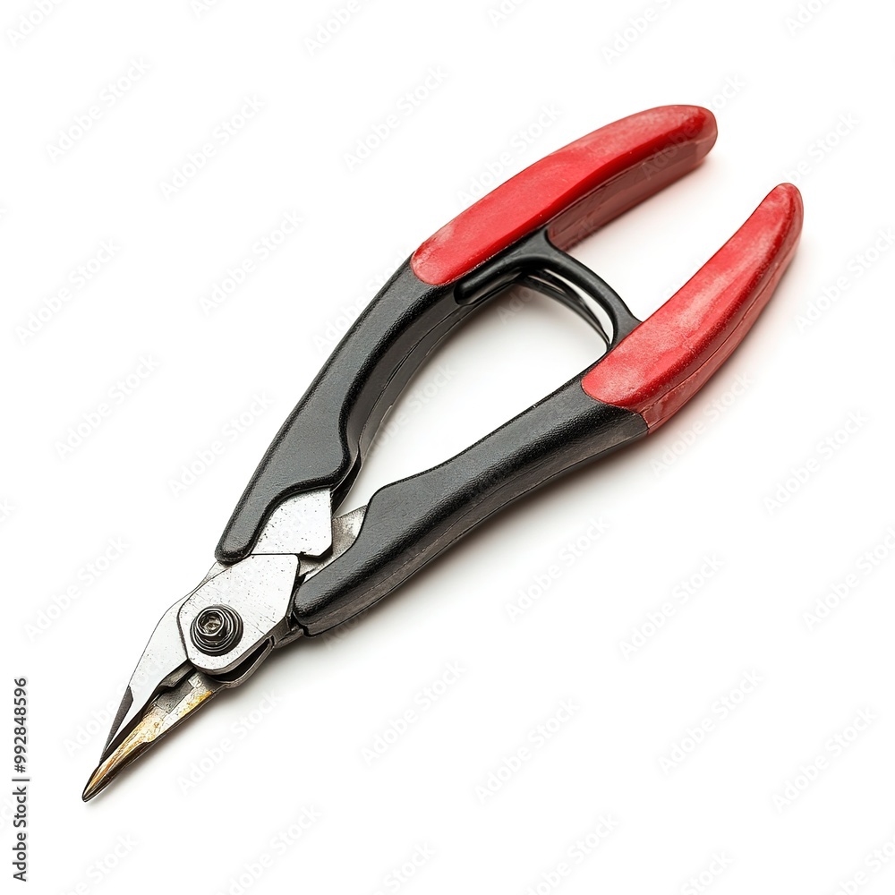Basic hand tools, Tongue-and-Groove Pliers (Channel-Lock Pliers), isolated on white background Basic hand tools, Tongue-and-Groove Pliers (Channel-Lock Pliers), isolated on white background