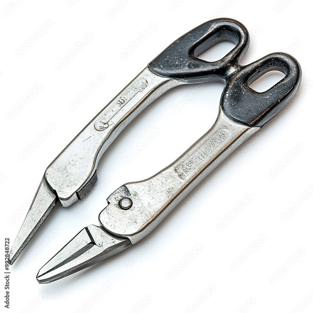 Basic hand tools, Slip-Joint Pliers, isolated on white background Basic hand tools, Slip-Joint Pliers, isolated on white background