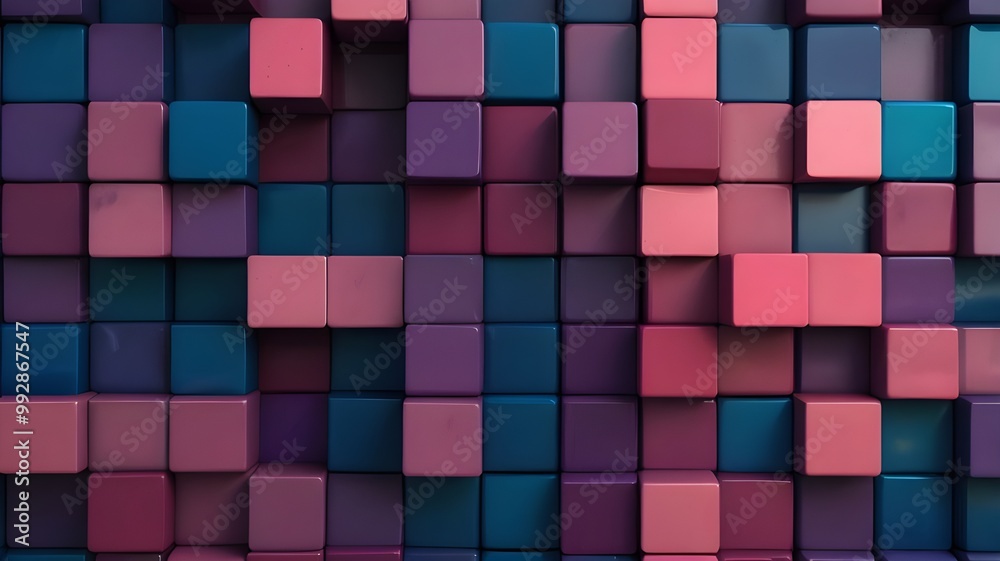abstract background of squares abstract background of squares