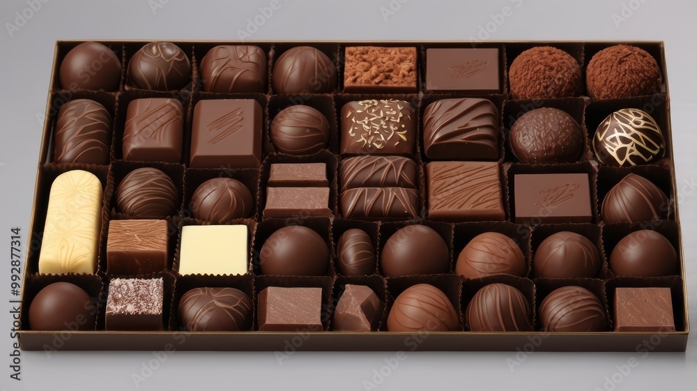 Obraz premium box of chocolates