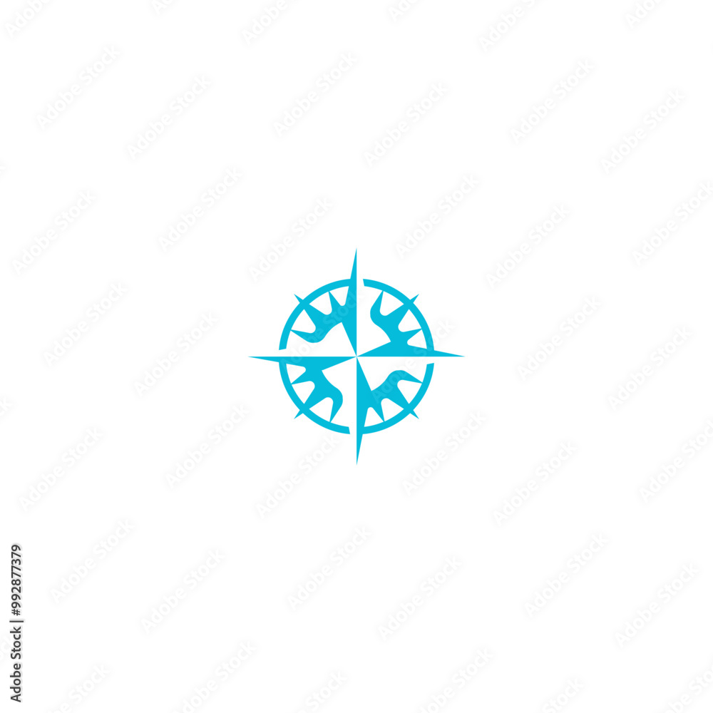 compass logo template vector icon compass logo template vector icon