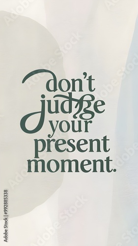 A poster with inspiring phrases for everyday life