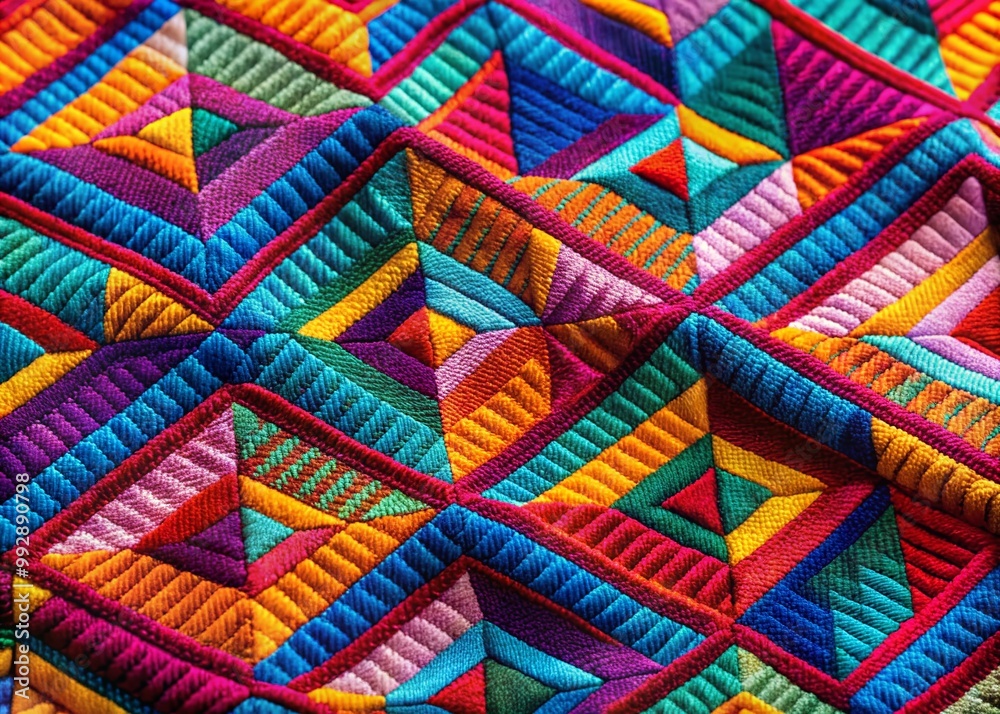 Elegant Geometric Pattern in Fabric Texture for Textiles, Fashion, and Interior Design Projects Elegant Geometric Pattern in Fabric Texture for Textiles, Fashion, and Interior Design Projects