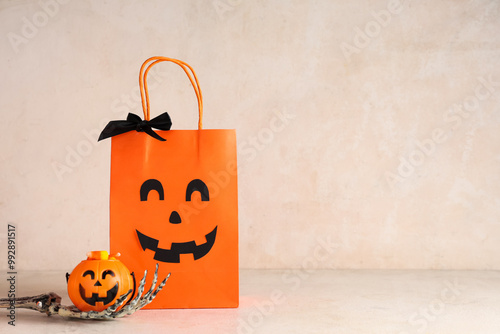 Composition with Halloween ...