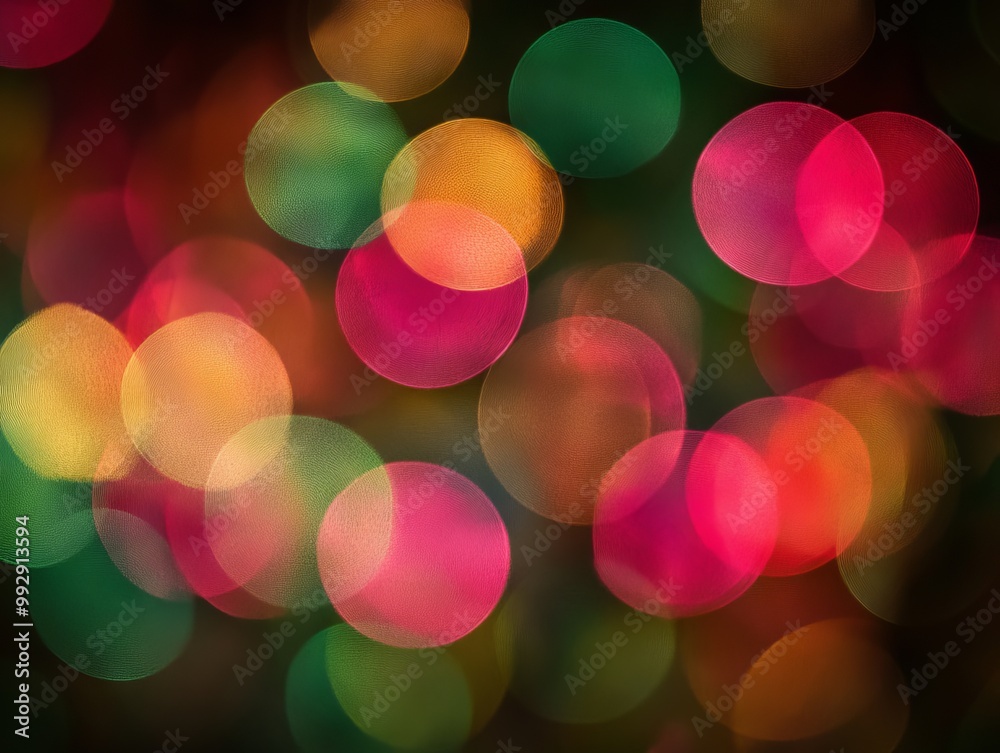 2408 123.A colorful abstract of Christmas lights in Buckeye, Arizona, with blurred orbs of light glowing in festive hues of red, green, and gold. The composition captures the warmth and celebration 2408 123.A colorful abstract of Christmas lights in Buckeye, Arizona, with blurred orbs of light glowing in festive hues of red, green, and gold. The composition captures the warmth and celebration