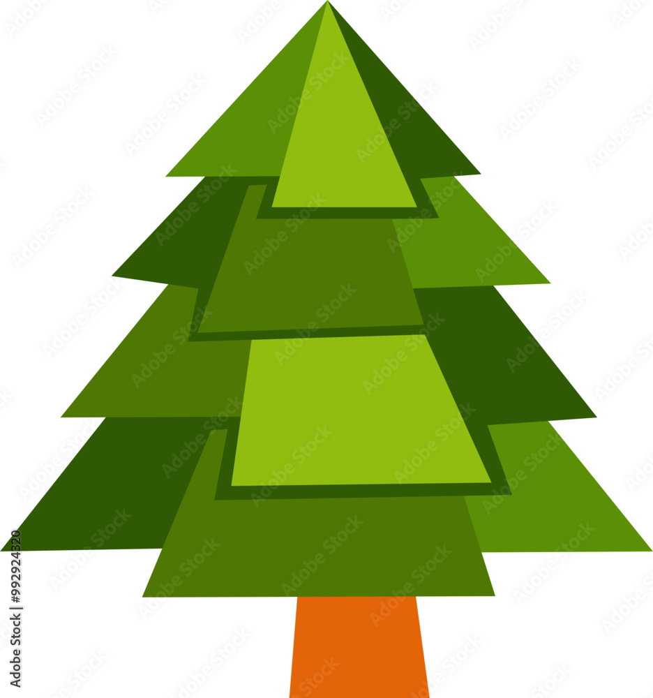 Geometric Christmas Tree Geometric Christmas Tree