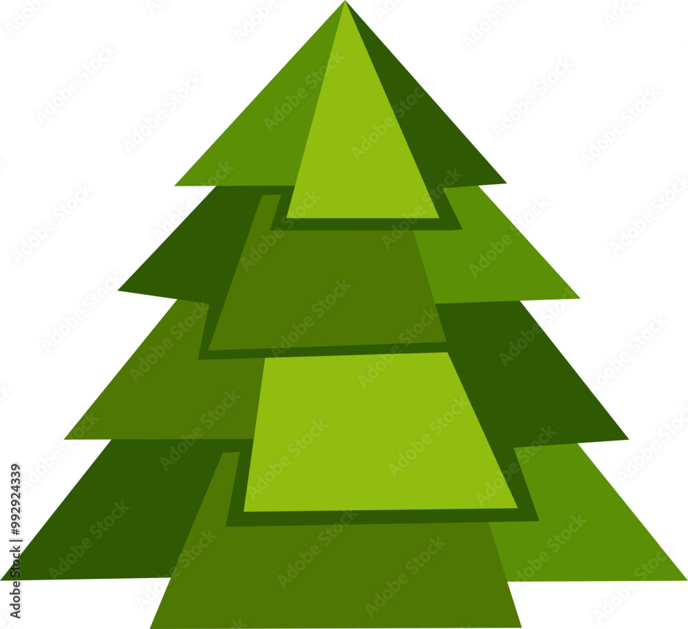 Geometric Christmas Tree Geometric Christmas Tree