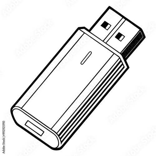 Portable USB Flash Drive for Convenient Data Storage