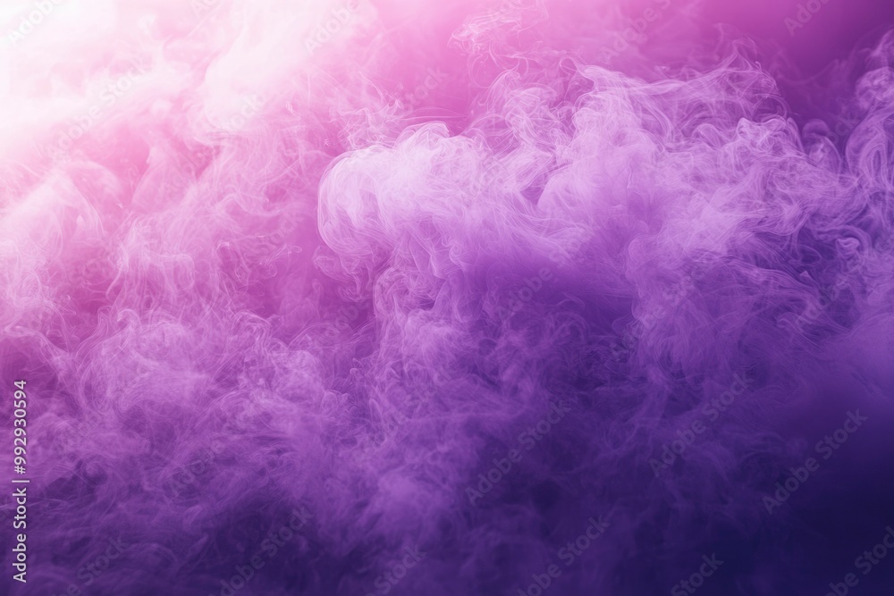 Abstract Purple and White Smoke Swirling in Dark Background Abstract Purple and White Smoke Swirling in Dark Background