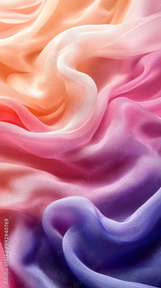 Obraz premium elegant candy chiffon fabric background