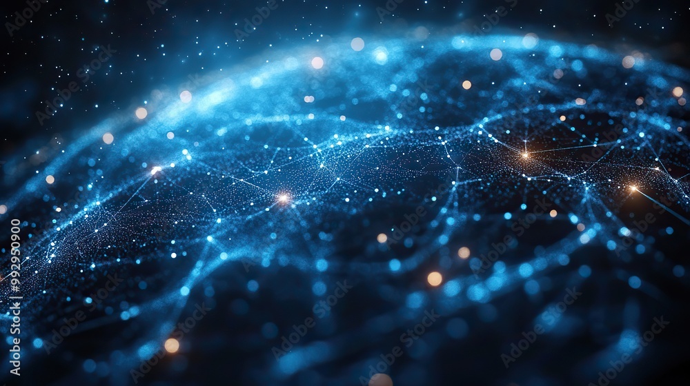 An abstract communication technology background for global internet, business, and telecommunication concepts. An abstract communication technology background for global internet, business, and telecommunication concepts.