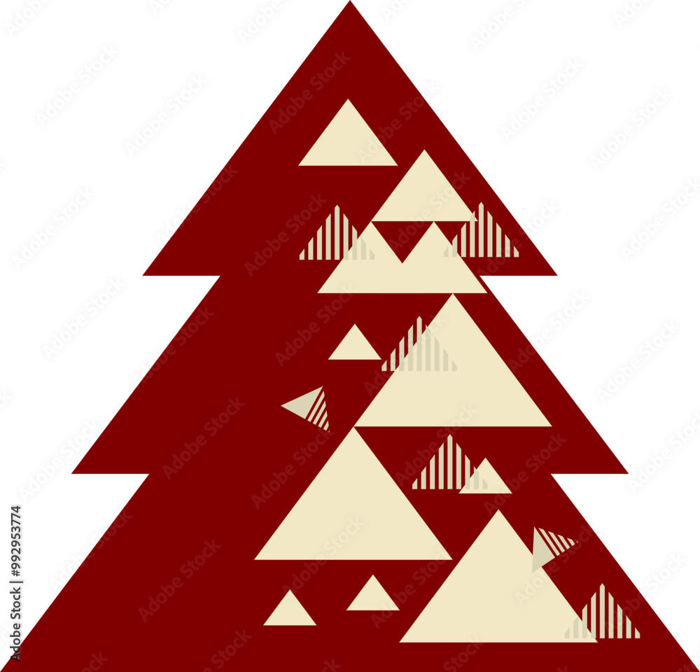 Geometric Christmas Tree