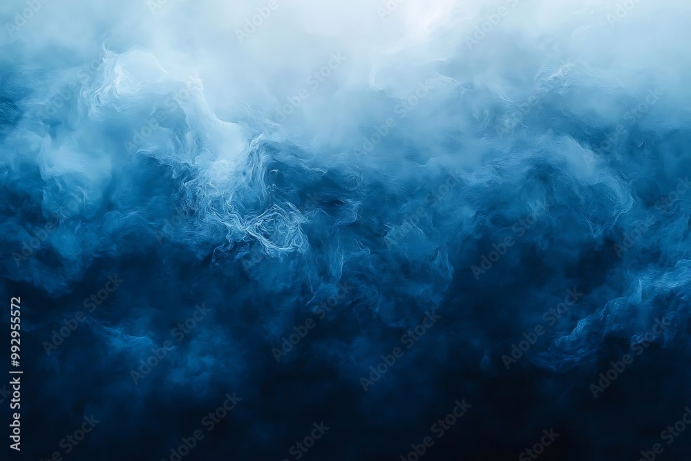 Deep Blue Abstract Background Image: Waves of Texture and Color Deep Blue Abstract Background Image: Waves of Texture and Color