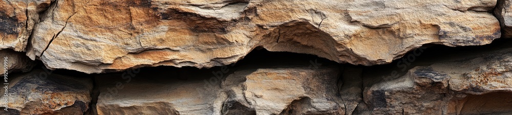 Textured Surface of Eroded Sandstone Rock Textured Surface of Eroded Sandstone Rock