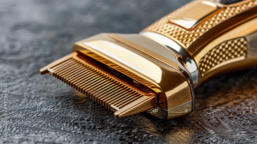 Hair Clippers: Versatile electric clippers ideal for short haircuts, equipped with various guard sizes to achieve precise, customizable hair lengths.
Hair Clippers: Versatile electric clippers ideal for short haircuts, equipped with various guard sizes to achieve precise, customizable hair lengths.
