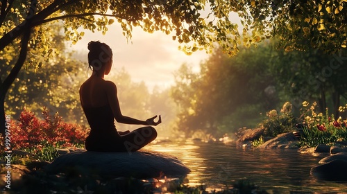 Mental well-being featuring guided meditation

 photo