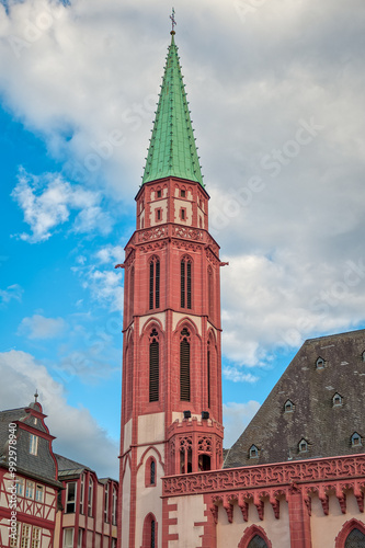 Frankfurt, a central German city on the Main River, Germany photo