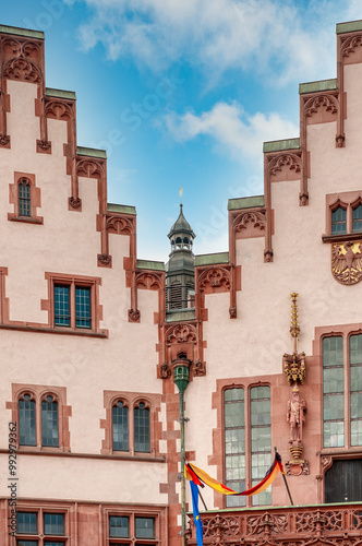 Frankfurt, a central German city on the Main River, Germany photo