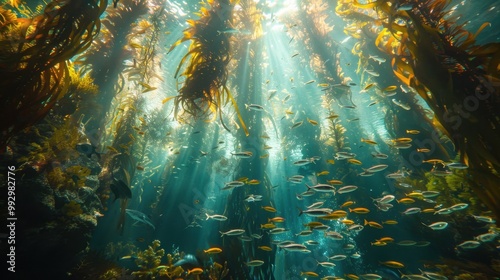 Kelp Forest: Experience a majestic kelp forest exhibit, with tall strands of seaweed swaying and home to diverse species like leopard sharks and garibaldi fish.

