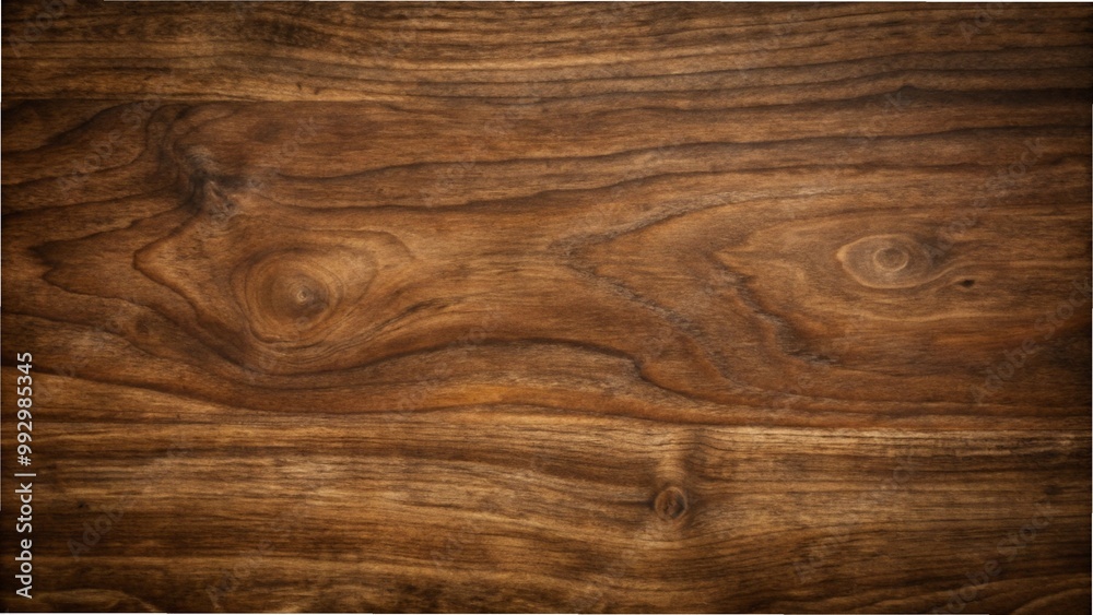 Naklejka premium Natural wood texture background featuring rich grains and warm tones, ideal for design and artistic projects.