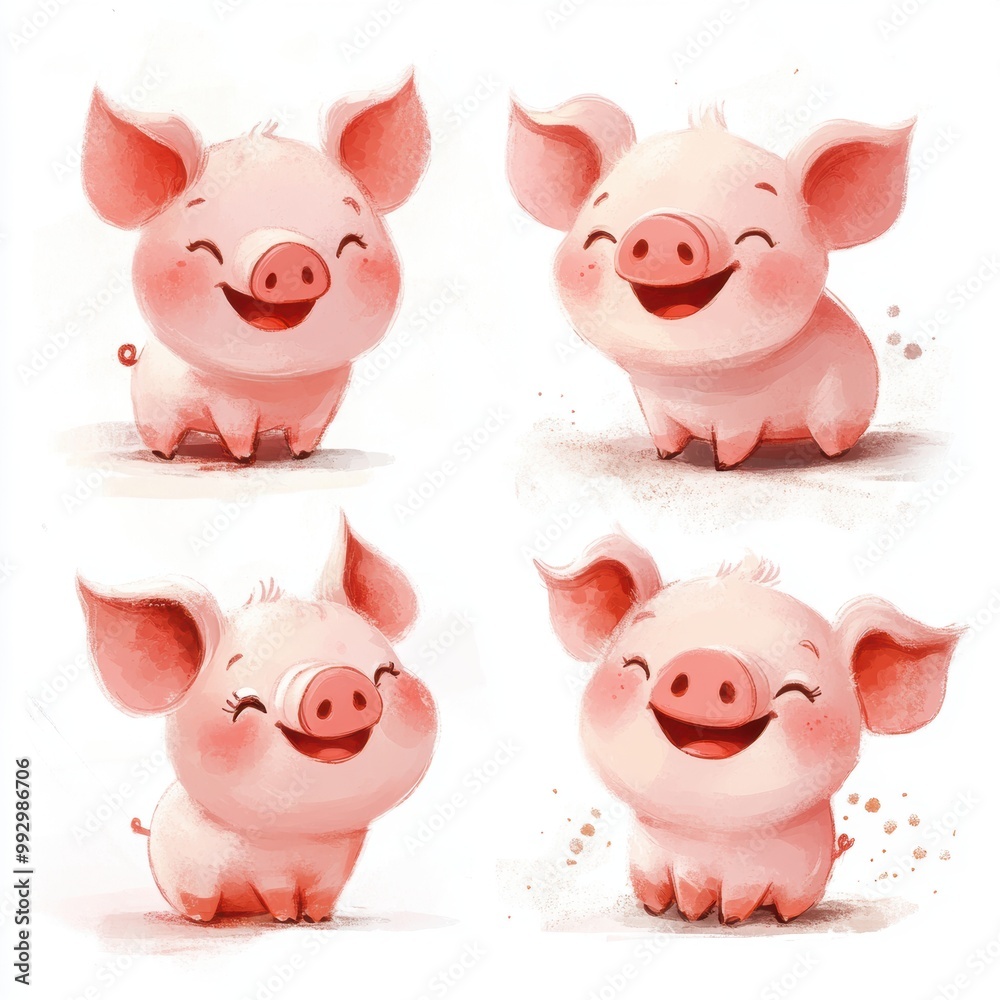 Cute Piglets. Cute Piglets.
