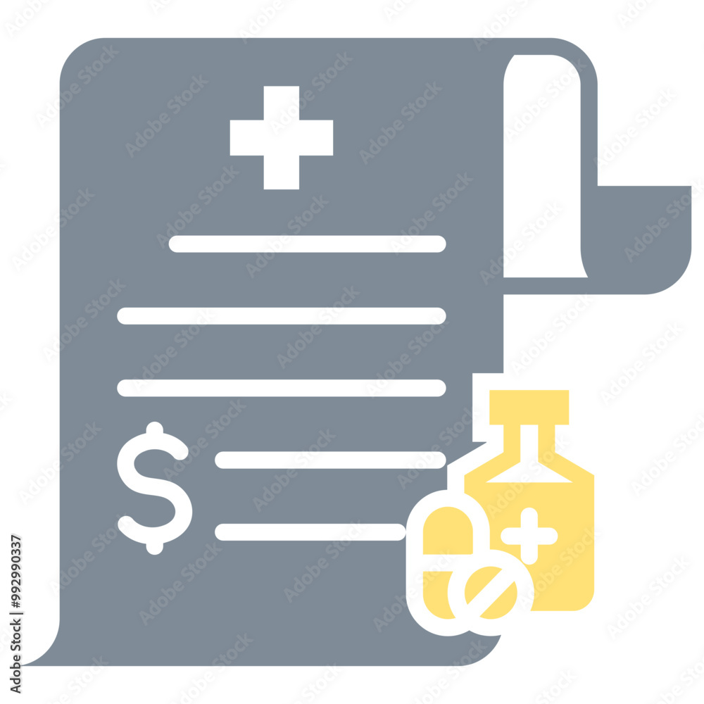 Obraz premium Medical Invoice