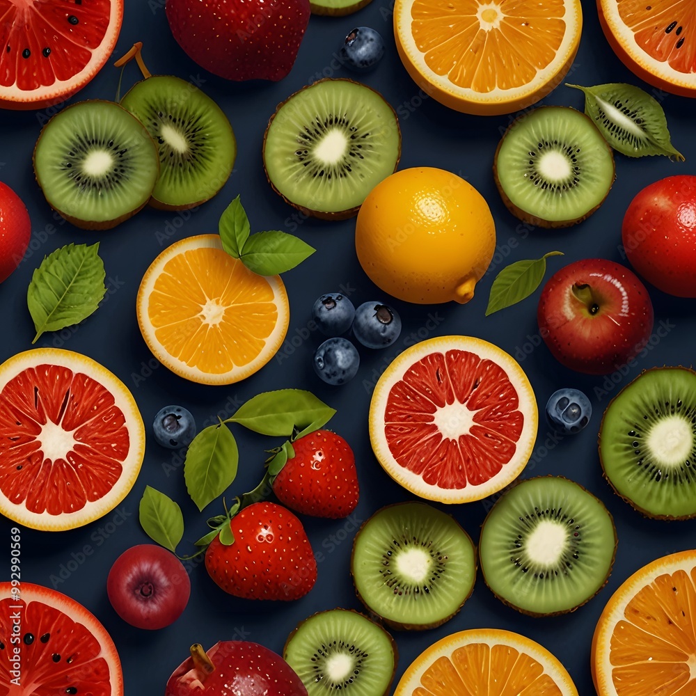 background of fruits background of fruits