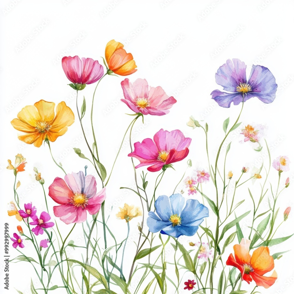 Colorful Flower Bouquet. Colorful Flower Bouquet.
