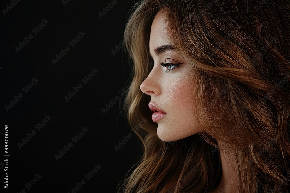 The Beauty of Brown Hair with Highlights Shining in the Light The Beauty of Brown Hair with Highlights Shining in the Light