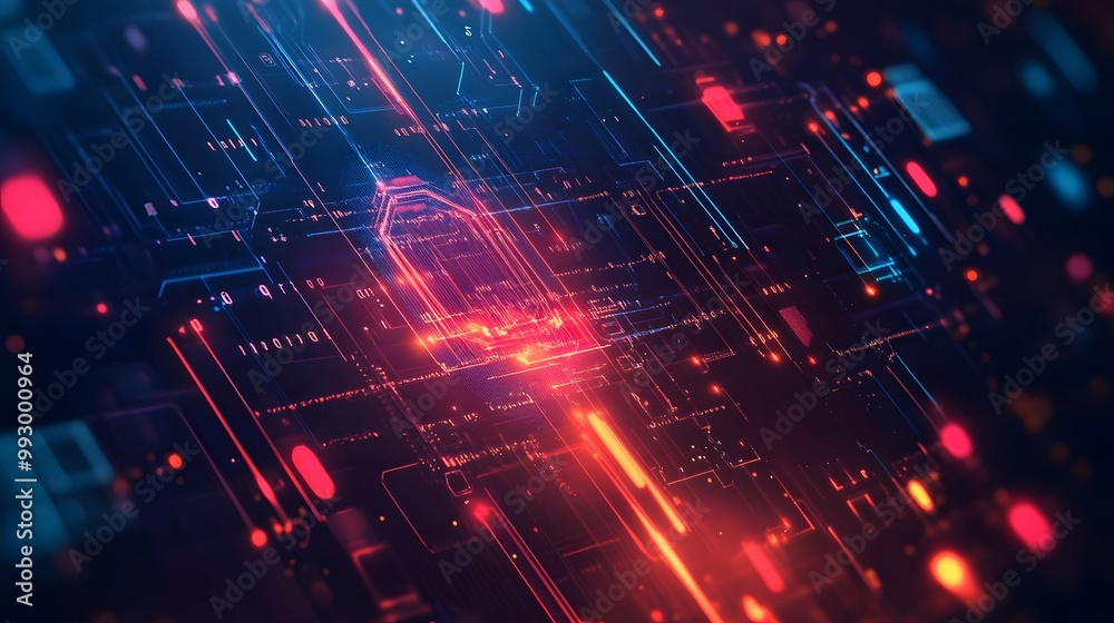 abstract technology communication concept vector background. abstract technology communication concept vector background.