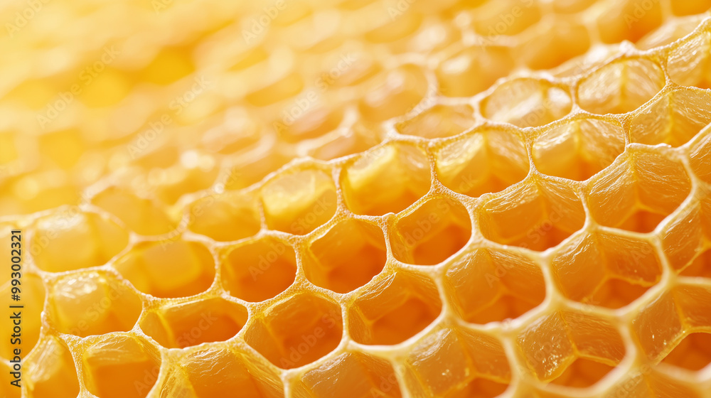 Golden Honeycomb: A Close-Up Look at Nature's Hexagonal Marvel Golden Honeycomb: A Close-Up Look at Nature's Hexagonal Marvel