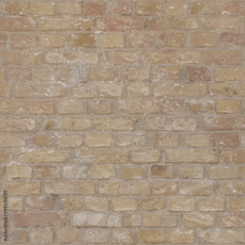 Sand Brick Wall (seamlessly tileable)