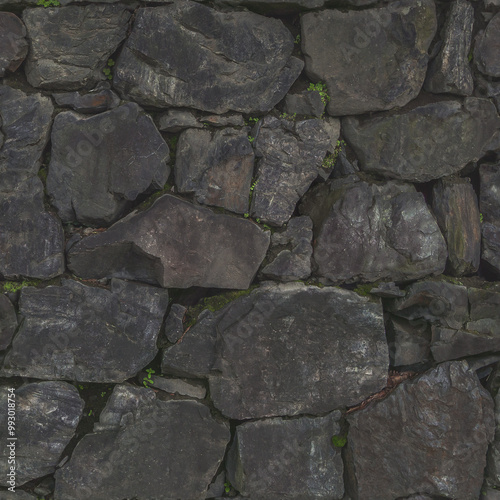 Castle Wall (seamlessly tileable)