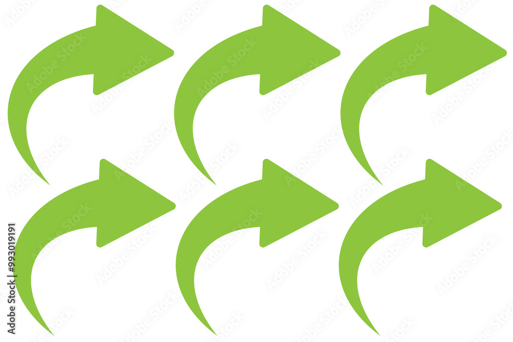 symbol of curved arrow icon symbol of curved arrow icon