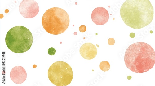Watercolor Circles.