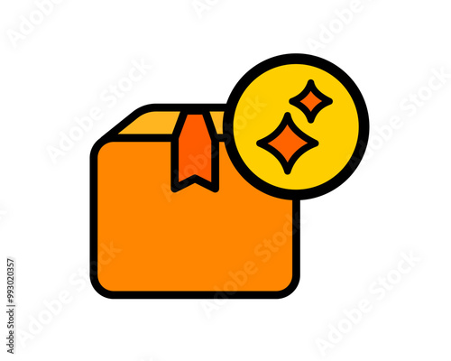 Illustration of a newly launched or recently added product