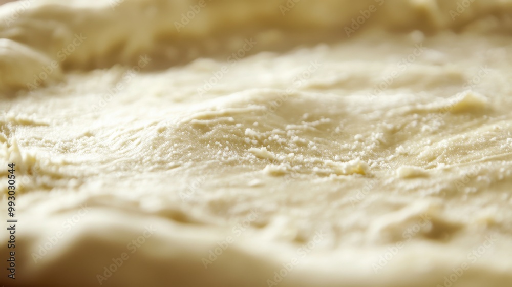 Close-up of Pizza Dough Texture Stretching Close-up of Pizza Dough Texture Stretching